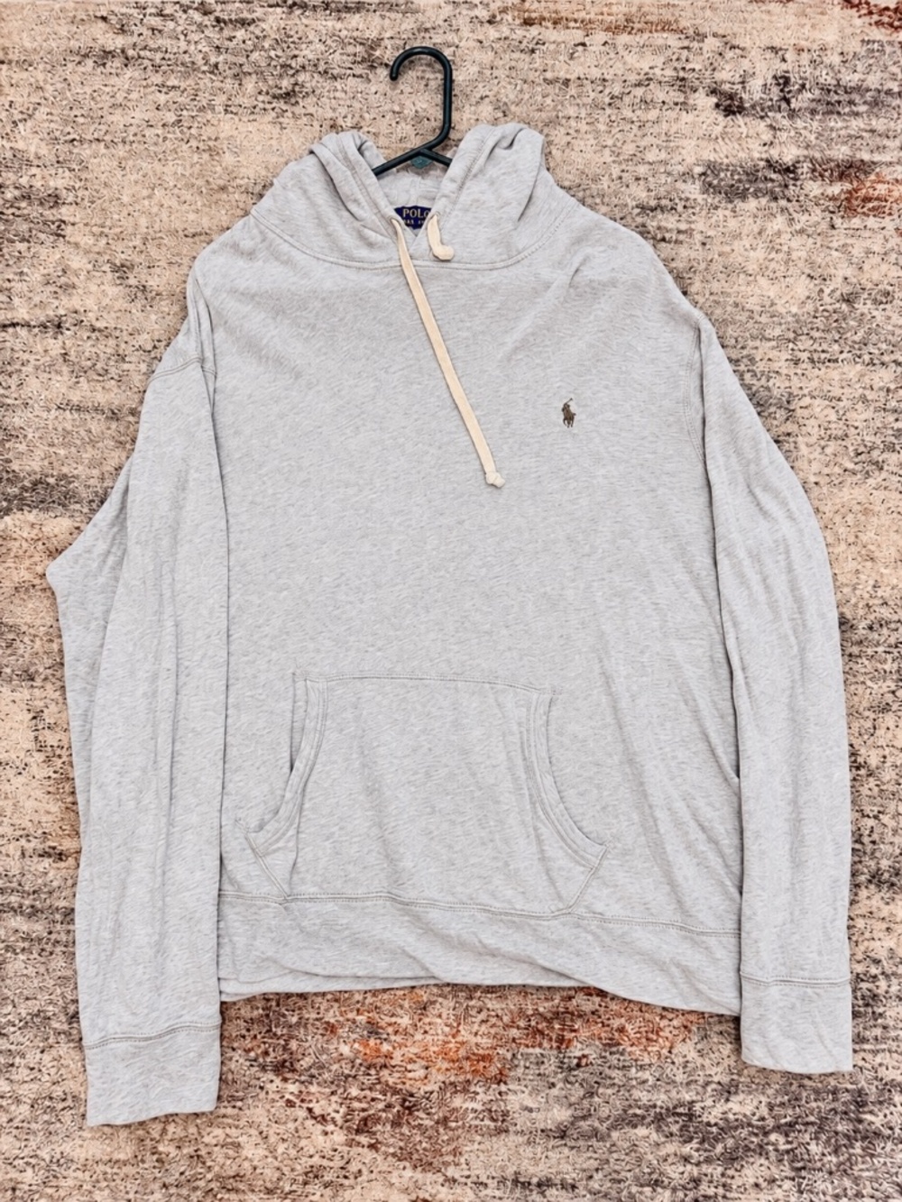 Polo Ralph Lauren Gray Pullover Hoodie XXL